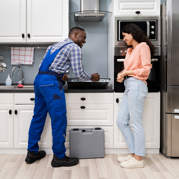 what kind of warranty do you offer on your cooktop repair services in Abington PA